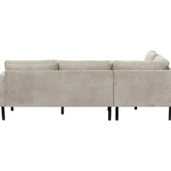 Hoekbank Collin links - crème