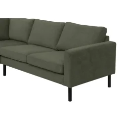 Hoekbank Collin links - groen
