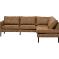 Hoekbank Collin rechts - cognac