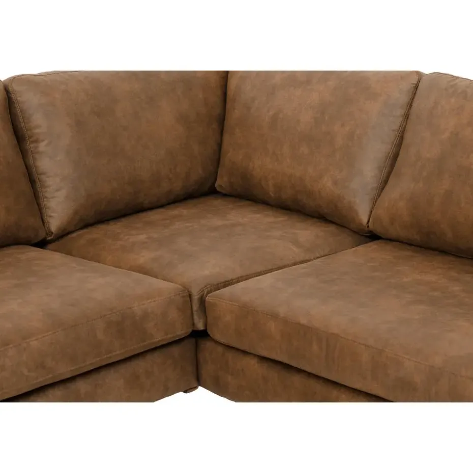 Hoekbank Collin rechts - cognac