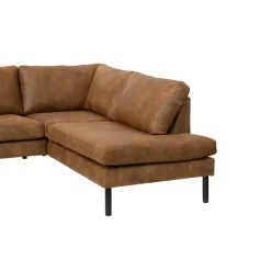 Hoekbank Collin rechts - cognac