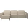 Hoekbank Dave links - elektrisch verstelbaar - taupe