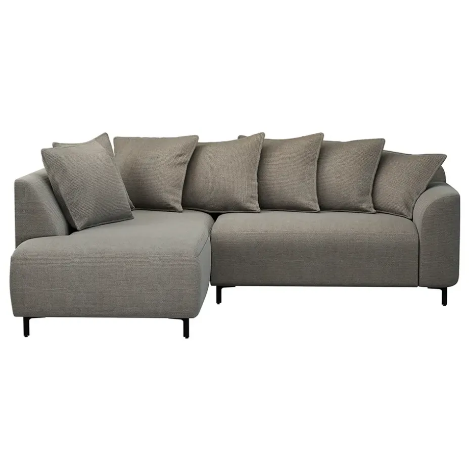 Hoekbank Elsa links - stof Eden - taupe