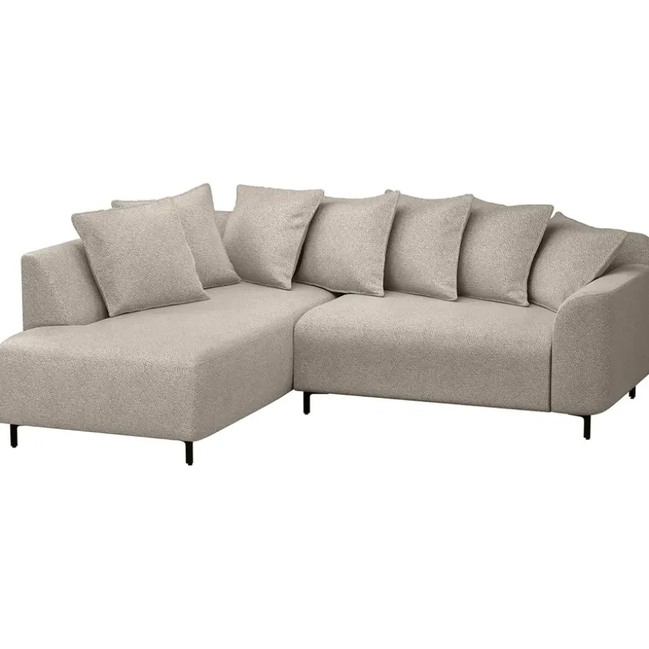 Hoekbank Elsa links - stof Anthology - beige