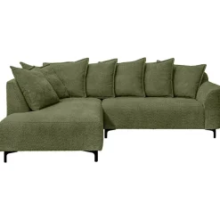 Hoekbank Elsa links - stof Anthology - groen