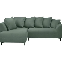 Hoekbank Elsa links - stof Eden - saliegroen
