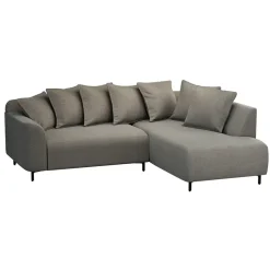 Hoekbank Elsa rechts - stof Eden - taupe