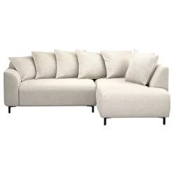Hoekbank Elsa rechts - stof Eden - beige