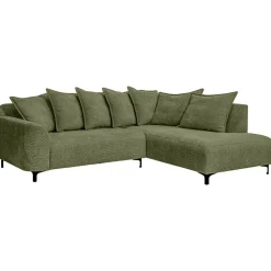 Hoekbank Elsa rechts - stof Anthology - groen