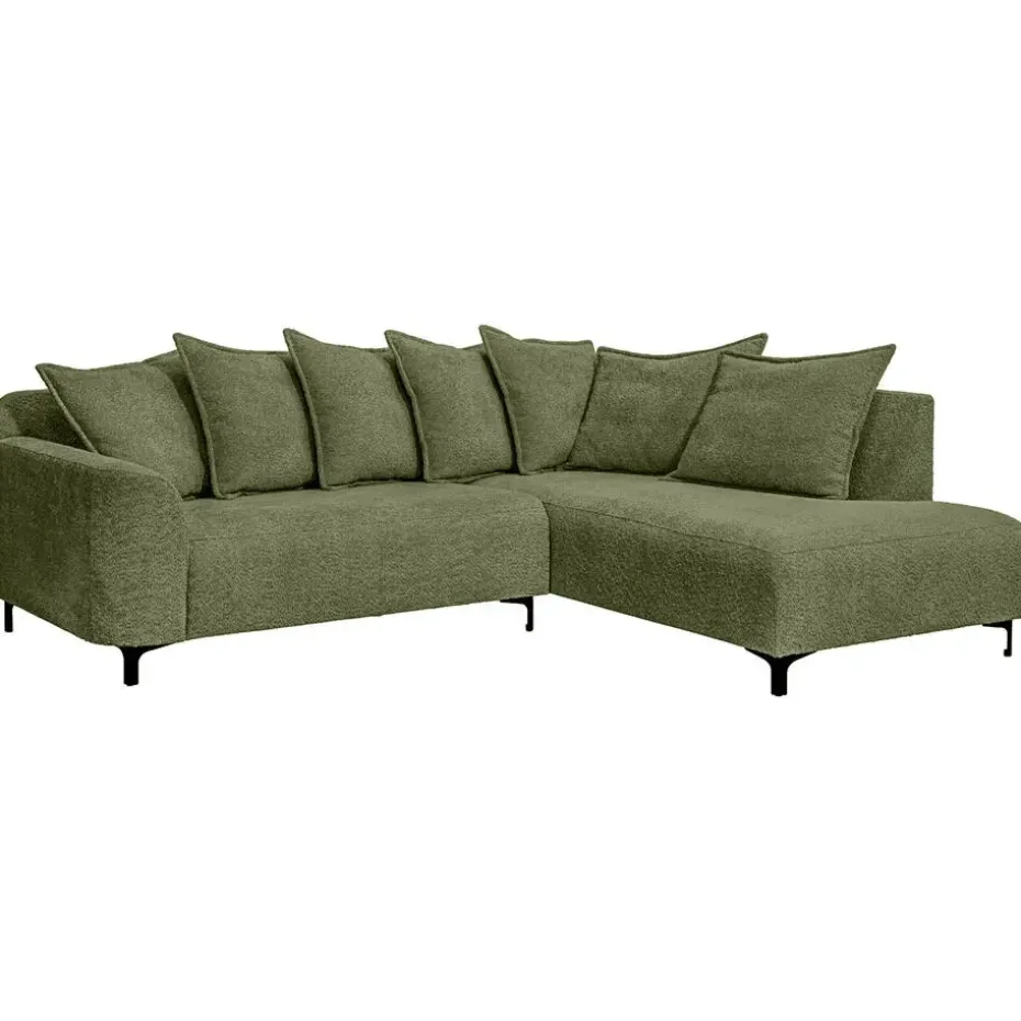 Hoekbank Elsa rechts - stof Anthology - groen