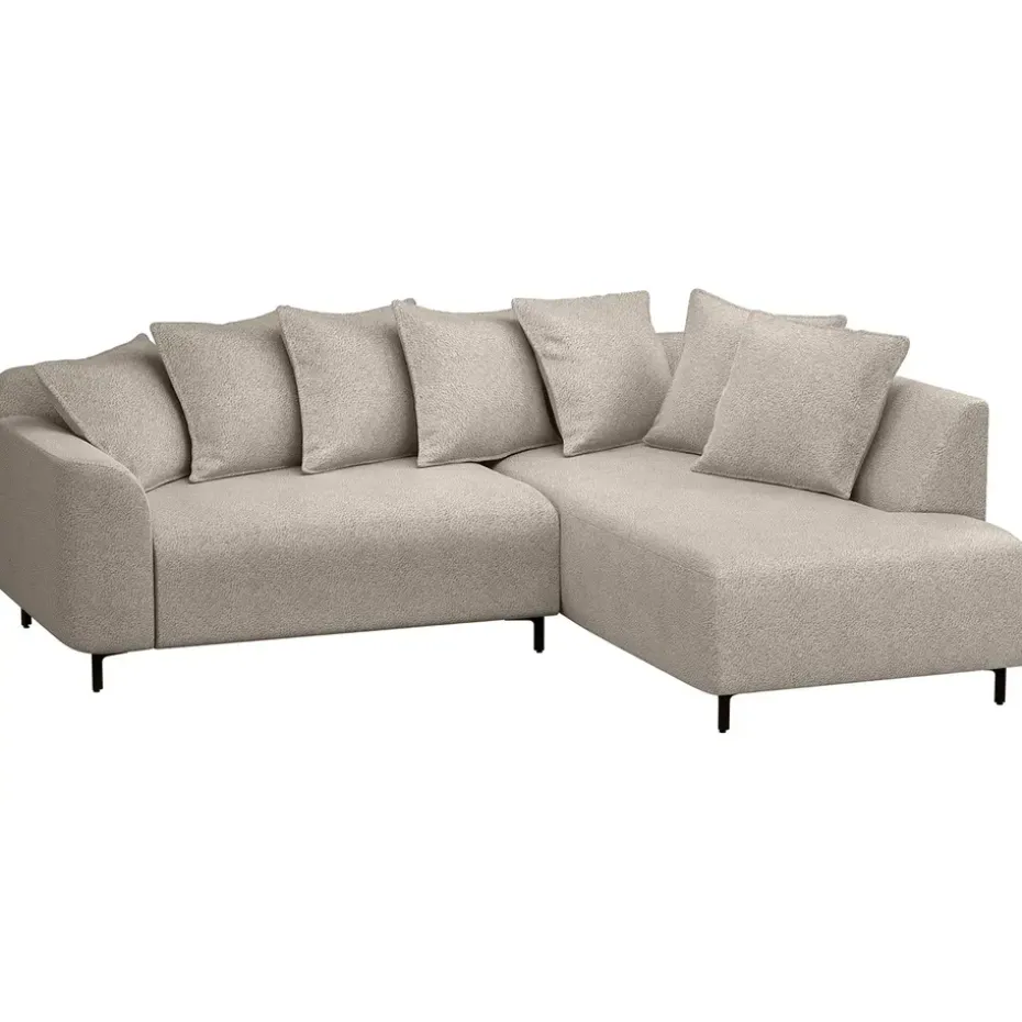 Hoekbank Elsa rechts - stof Anthology - beige