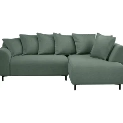 Hoekbank Elsa rechts - stof Eden - saliegroen