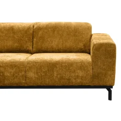 Hoekbank Lola links - okergeel