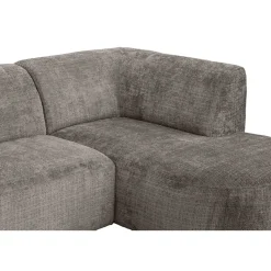 Hoekbank Luna rechts - stof Cremona - taupe