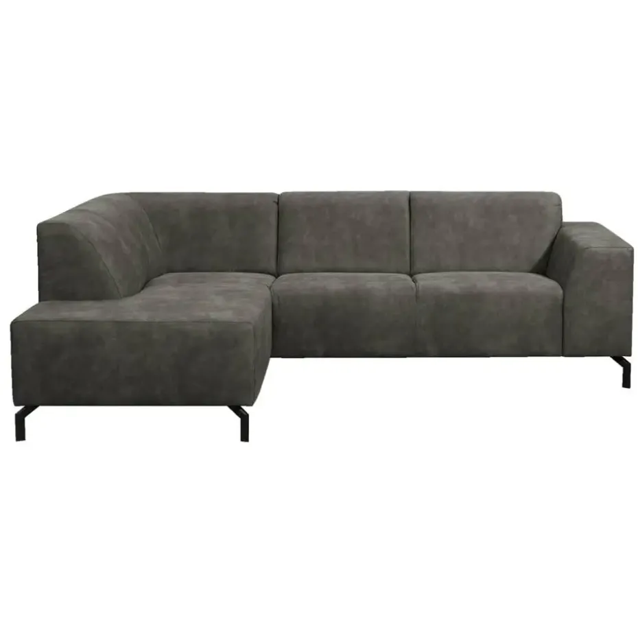 Hoekbank Noud links - antraciet