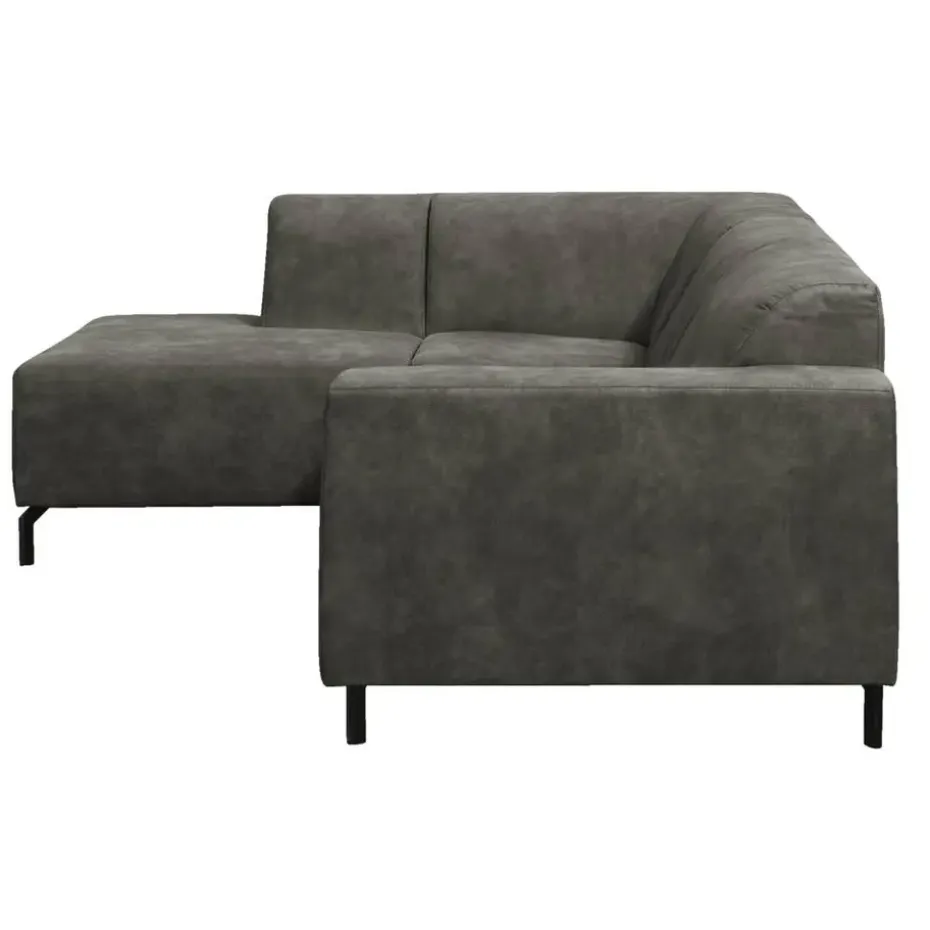 Hoekbank Noud links - antraciet