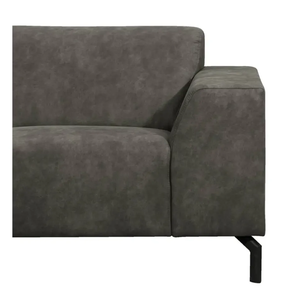 Hoekbank Noud links - antraciet