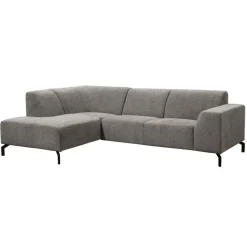 Hoekbank Noud links - grijs