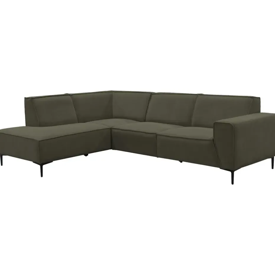 Hoekbank Romy links - groen