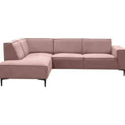 Hoekbank Romy links - roze
