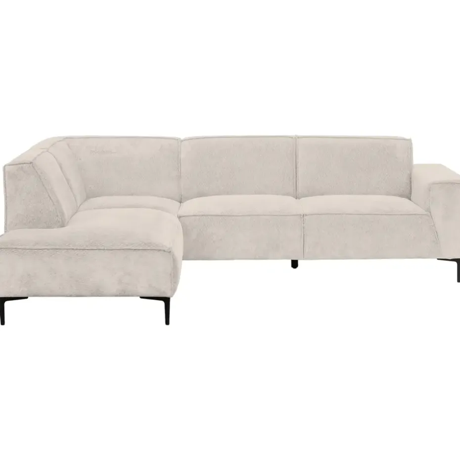 Hoekbank Romy links - stof Egon - beige
