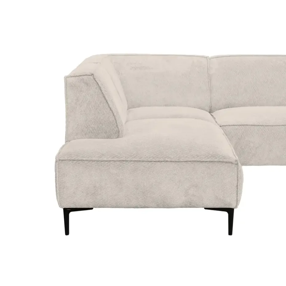 Hoekbank Romy links - stof Egon - beige