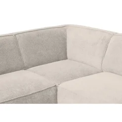 Hoekbank Romy links - stof Egon - beige