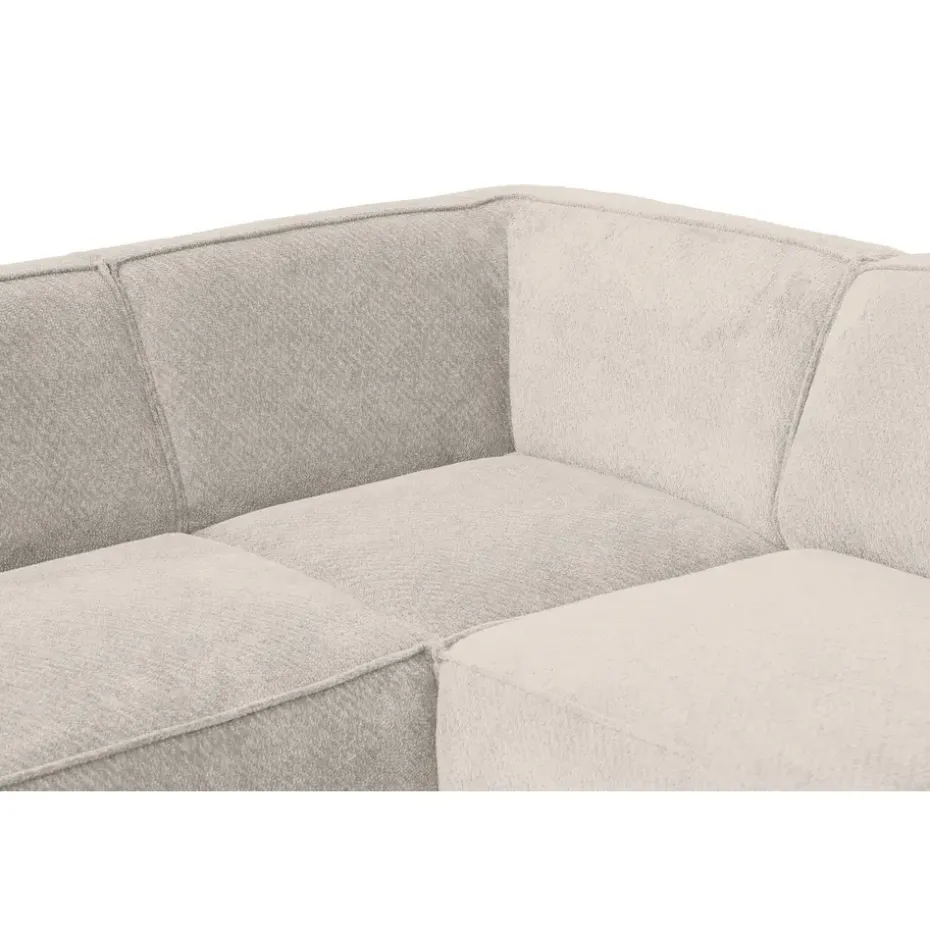 Hoekbank Romy links - stof Egon - beige