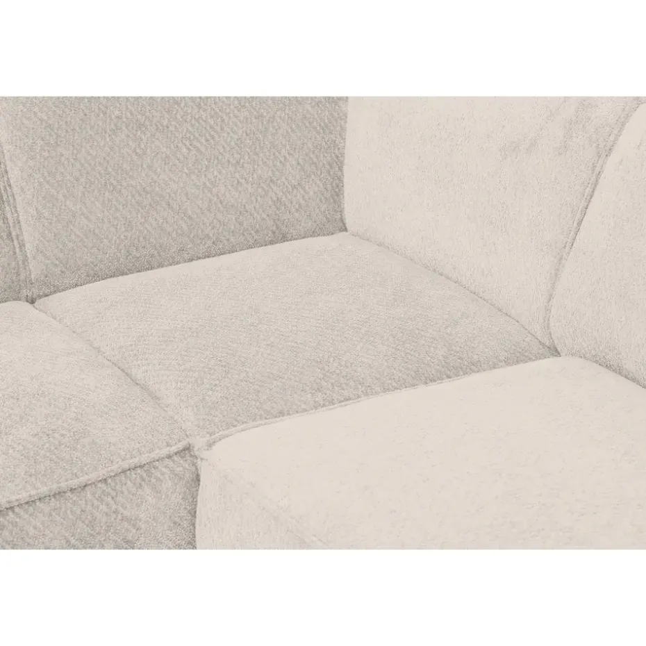 Hoekbank Romy links - stof Egon - beige