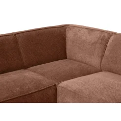 Hoekbank Romy links - stof Egon - terra