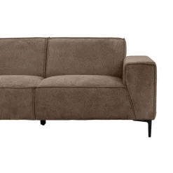 Hoekbank Romy links - stof Egon - taupe