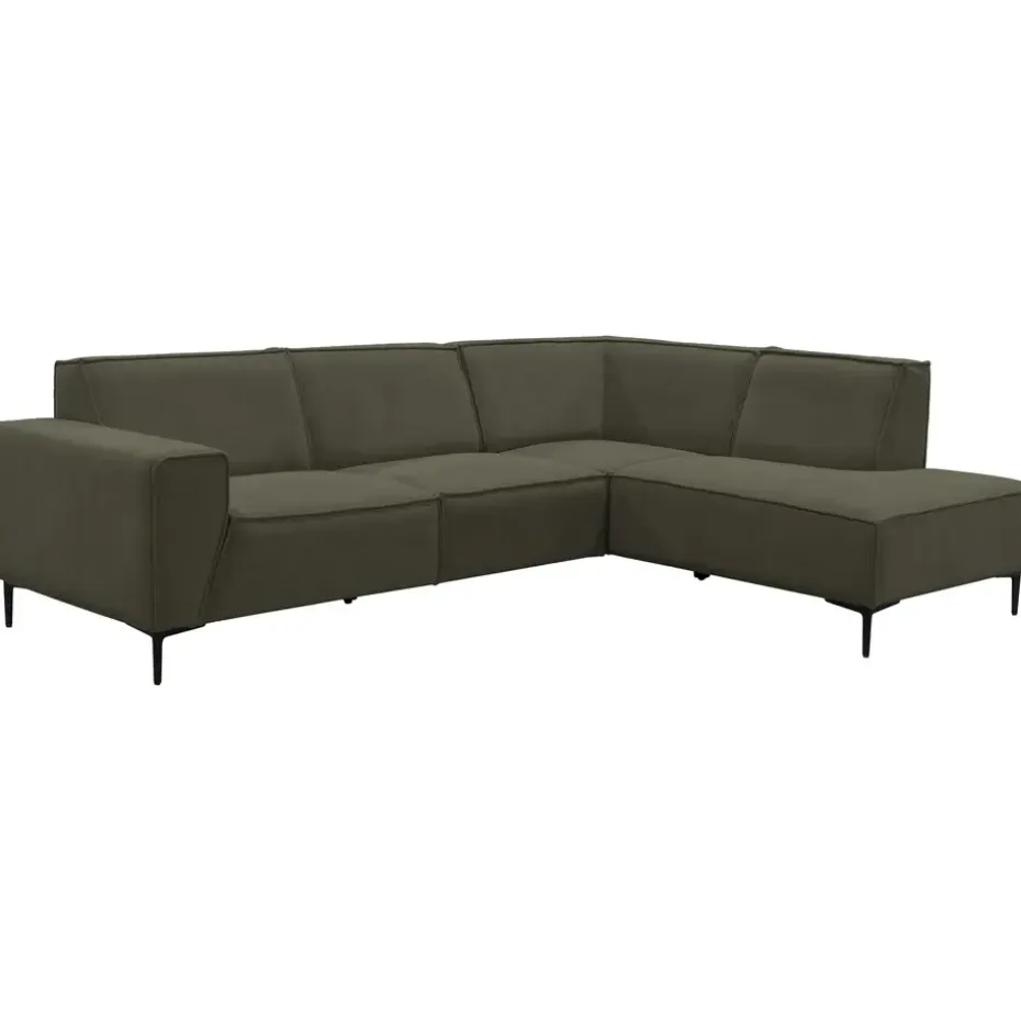 Hoekbank Romy rechts - groen