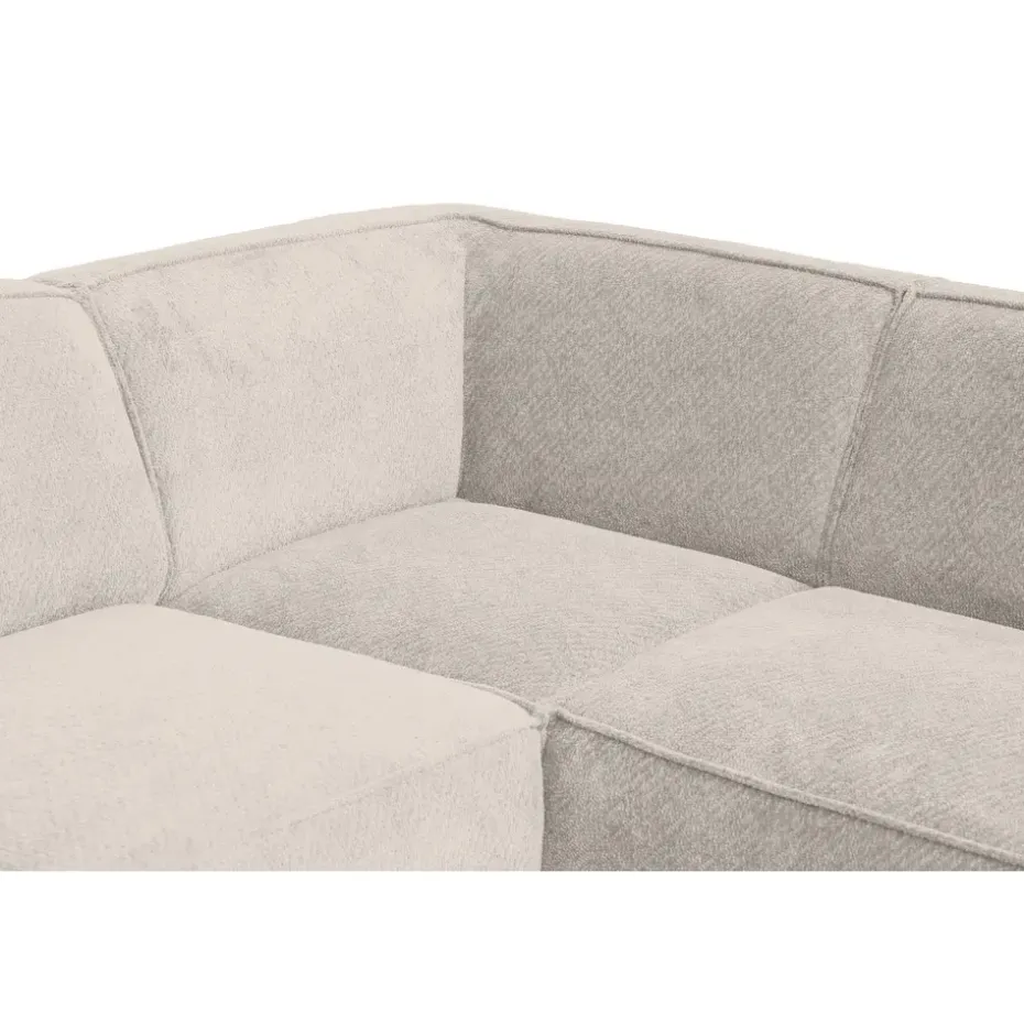 Hoekbank Romy rechts - stof Egon - beige