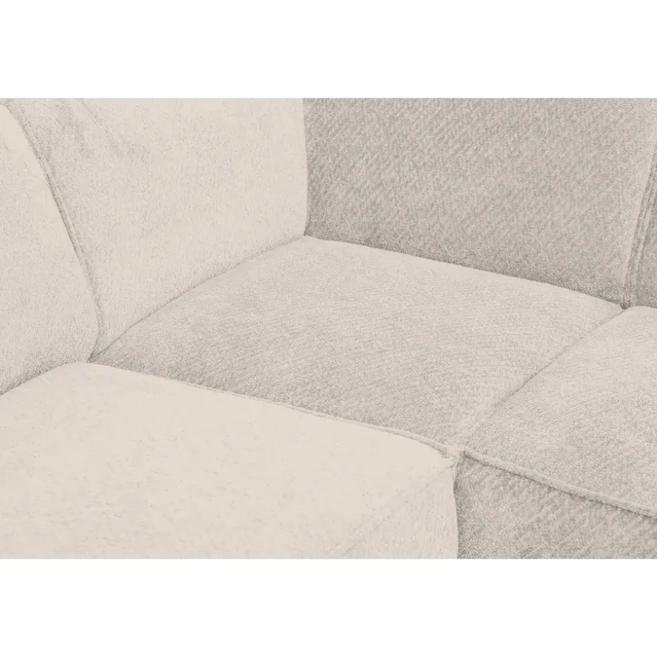 Hoekbank Romy rechts - stof Egon - beige