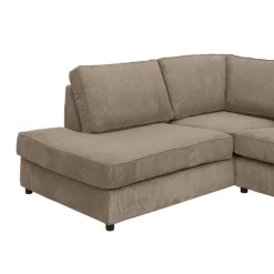 Hoekbank Stuttgart links - taupe