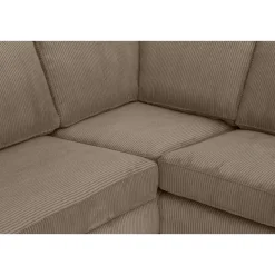 Hoekbank Stuttgart links - taupe