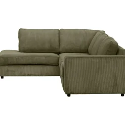Hoekbank Stuttgart links - olijfgroen
