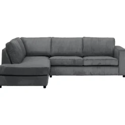 Hoekbank Stuttgart links - antraciet