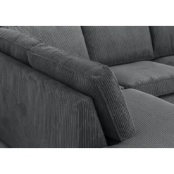 Hoekbank Stuttgart links - antraciet