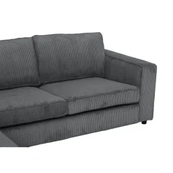 Hoekbank Stuttgart links - antraciet