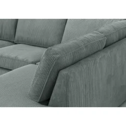 Hoekbank Stuttgart rechts - groen