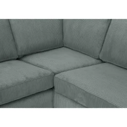 Hoekbank Stuttgart rechts - groen