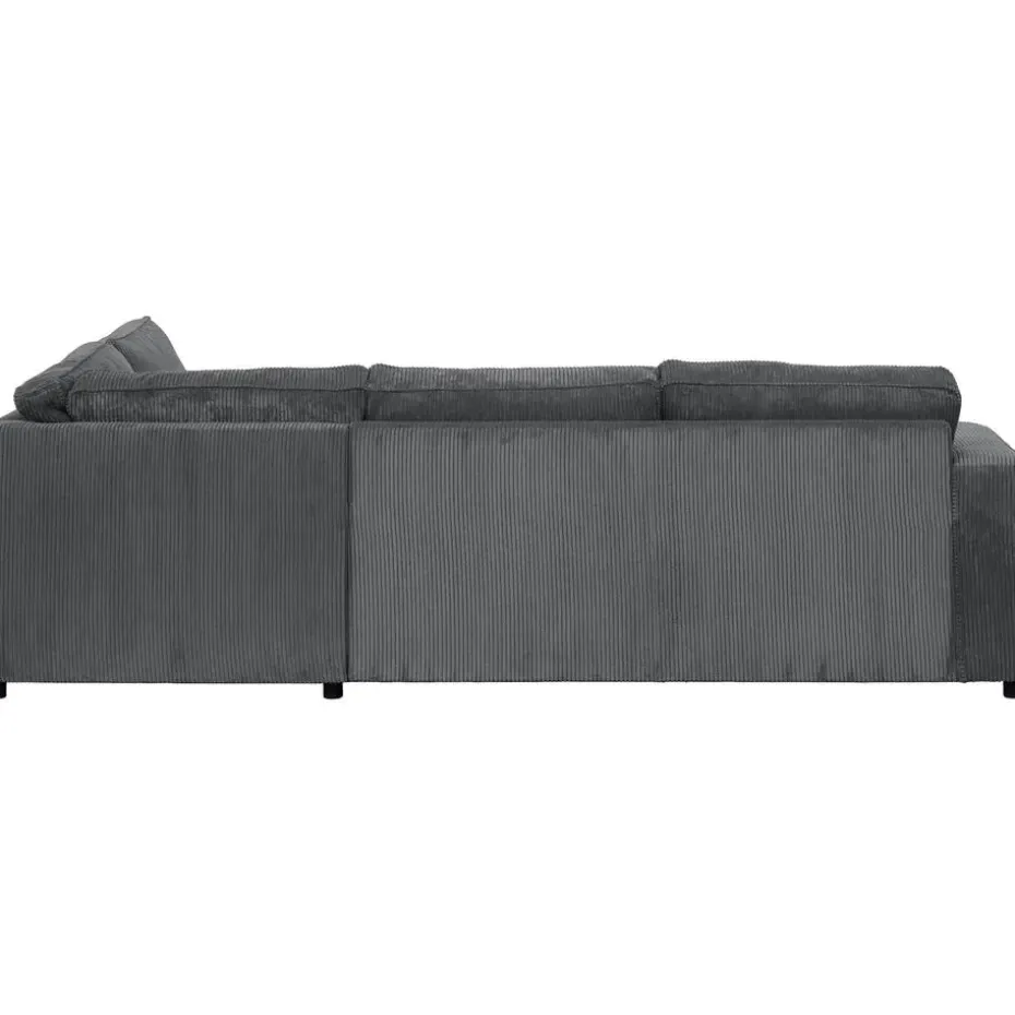 Hoekbank Stuttgart rechts - antraciet