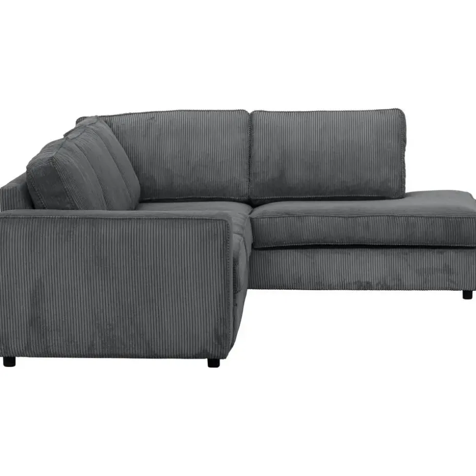 Hoekbank Stuttgart rechts - antraciet