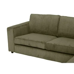 Hoekbank Stuttgart rechts - olijfgroen