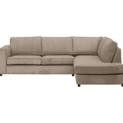 Hoekbank Stuttgart rechts - taupe
