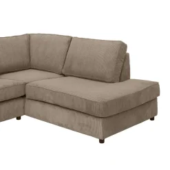 Hoekbank Stuttgart rechts - taupe