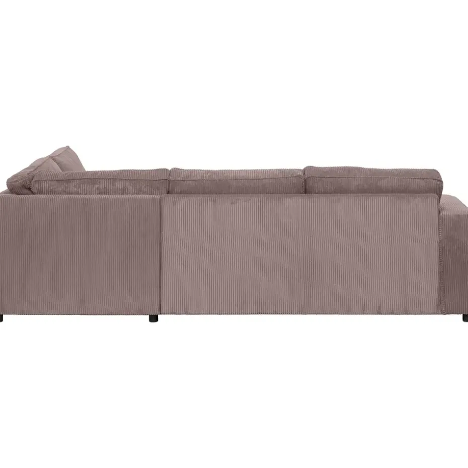 Hoekbank Stuttgart rechts - roze