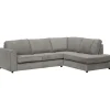 Hoekbank Stuttgart rechts - grijs