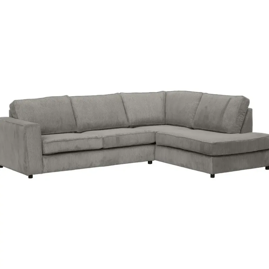 Hoekbank Stuttgart rechts - grijs